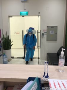 Dịch vụ phun khử khuẩn Mr.Clean ở Bình Dương Tp Hồ Chí Minh